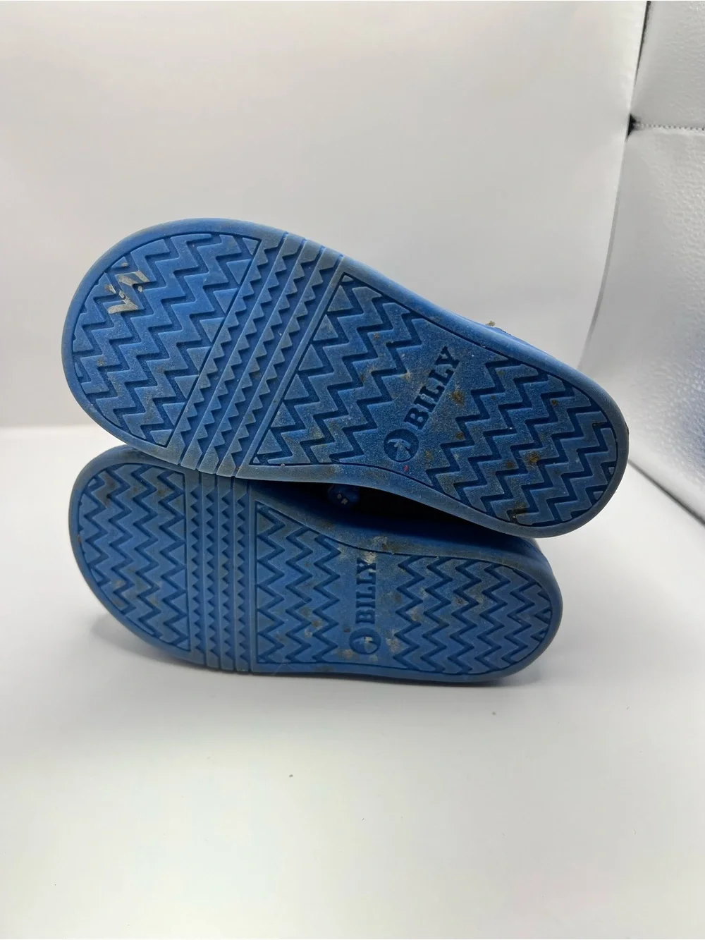Billy Kids Blue Waterproof Zip sides  Rain Boots
